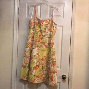 Spaghetti strap sun dress